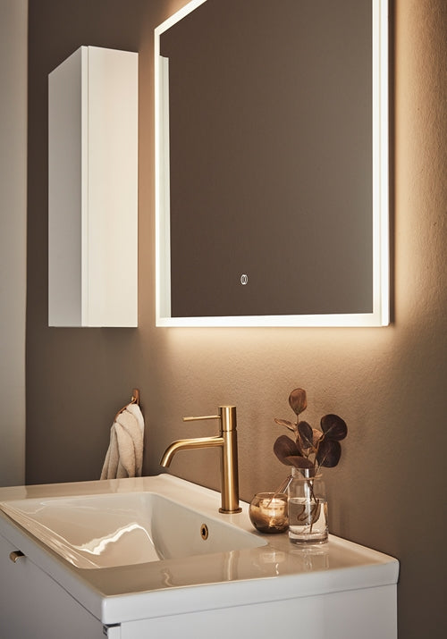 Spegel Store Square Led 600 Hafa - KakelExpress