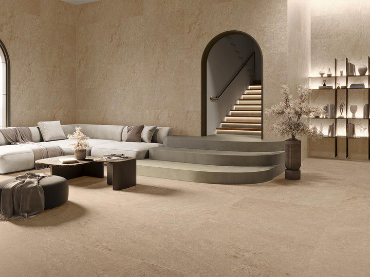 Kalk Deluxe Beige Matt Rect. 60x60 CM Klinker