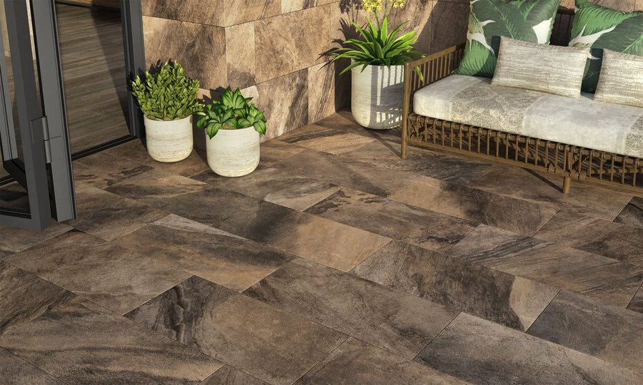 Rock Stone Ocre 30x60 CM Matt Klinker - KakelExpress