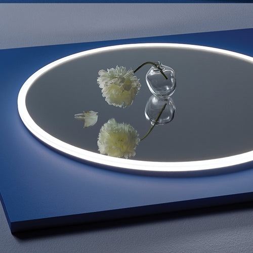 Spegel Store Round LED 700 Hafa - KakelExpress