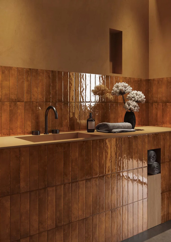 Monaco Terracotta 6.5x30 CM Kakel - KakelExpress