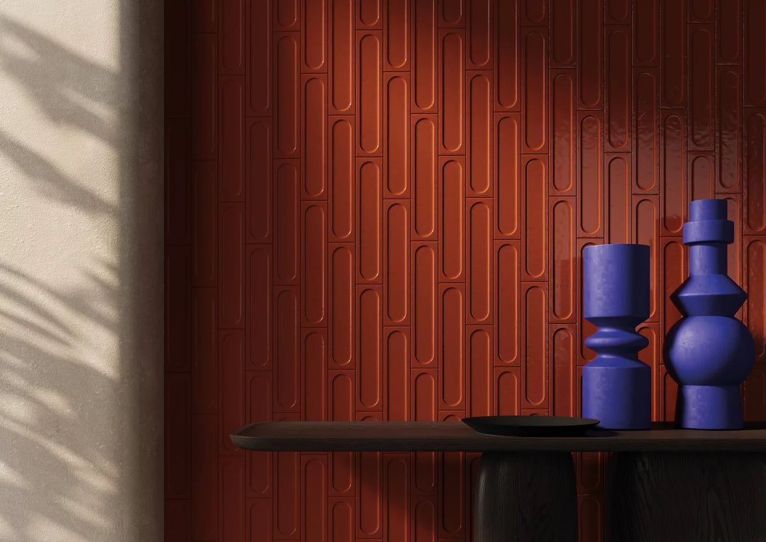 Toscana In Red 6,5x29,8 CM Kakel - KakelExpress