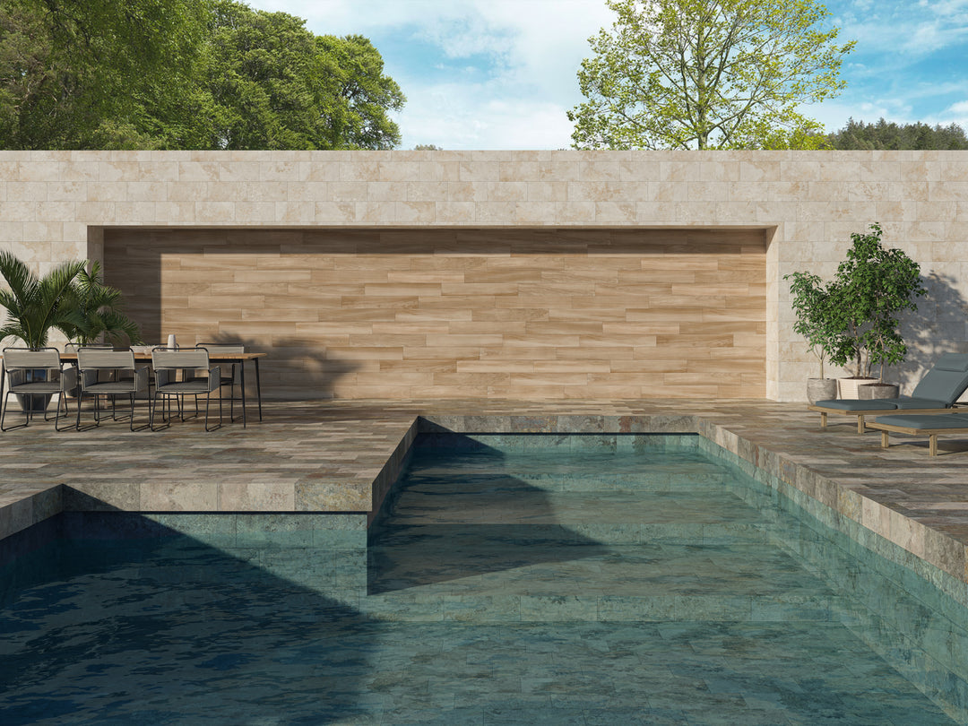 Earth Stone Turquoise 30x60 CM Rect. Matt Klinker - KakelExpress