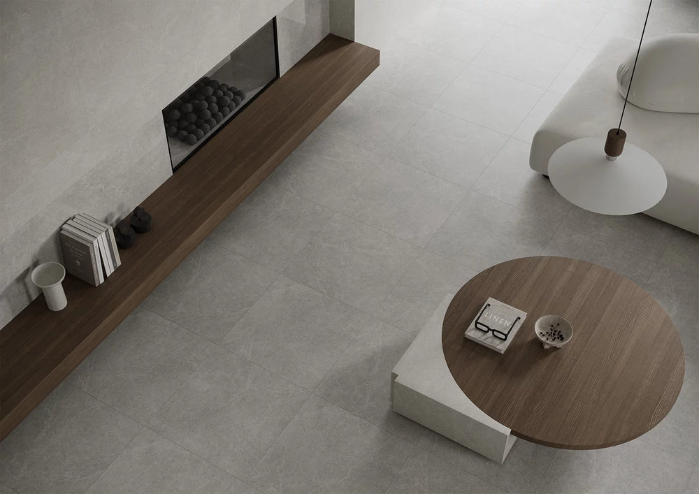 Zenstone Grey 60x60 CM Rect. Matt Klinker - KakelExpress