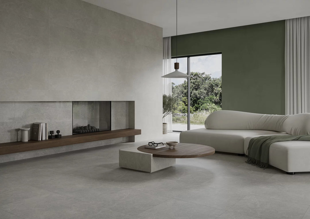 Zenstone Grey 60x60 CM Rect. Matt Klinker - KakelExpress