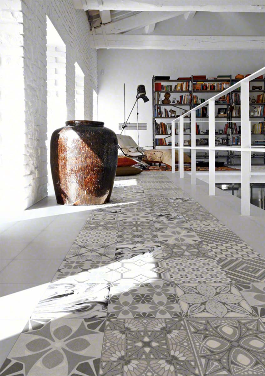 1900-Light Grey 20x20 CM Klinker - KakelExpress