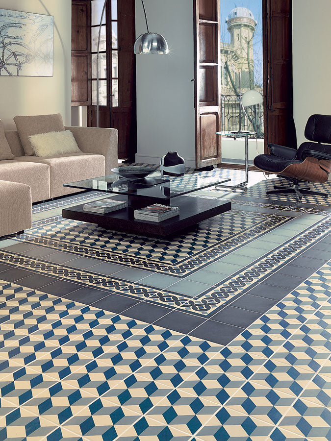 1900-Azul 20x20 CM Klinker - KakelExpress