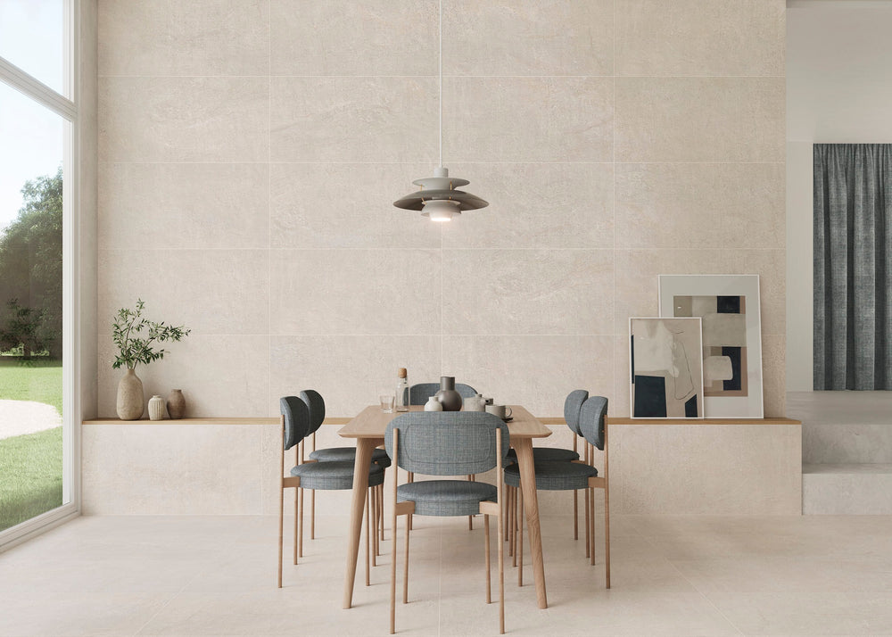 Newbury Beige 60x60 CM Rect. Klinker - KakelExpress