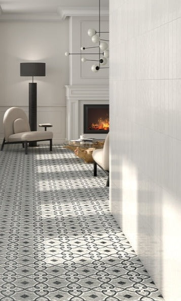 Color White 8x31,5 CM Kakel - KakelExpress