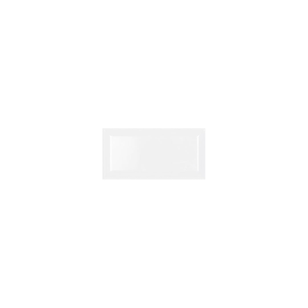 Fasad Vit Blank 10x20 CM Kakel - KakelExpress