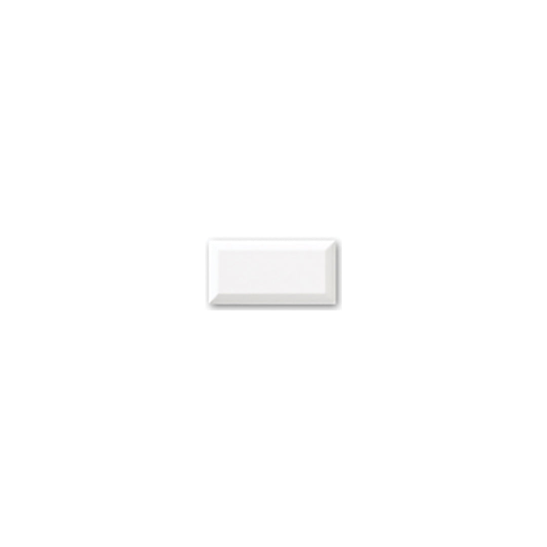Fasad Vit Blank 7,5x15 CM Kakel - KakelExpress