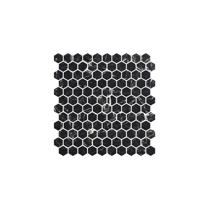 Nero 25x25 MM Mosaik - KakelExpress