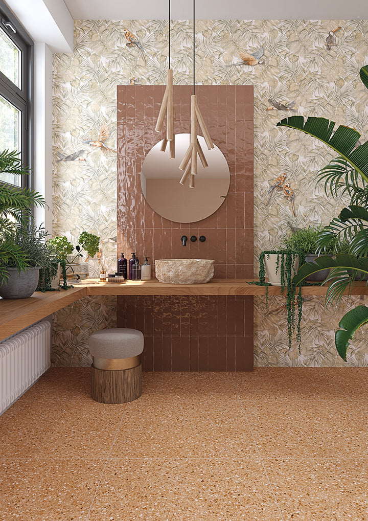 Color Brown 8x31,5 CM Kakel - KakelExpress