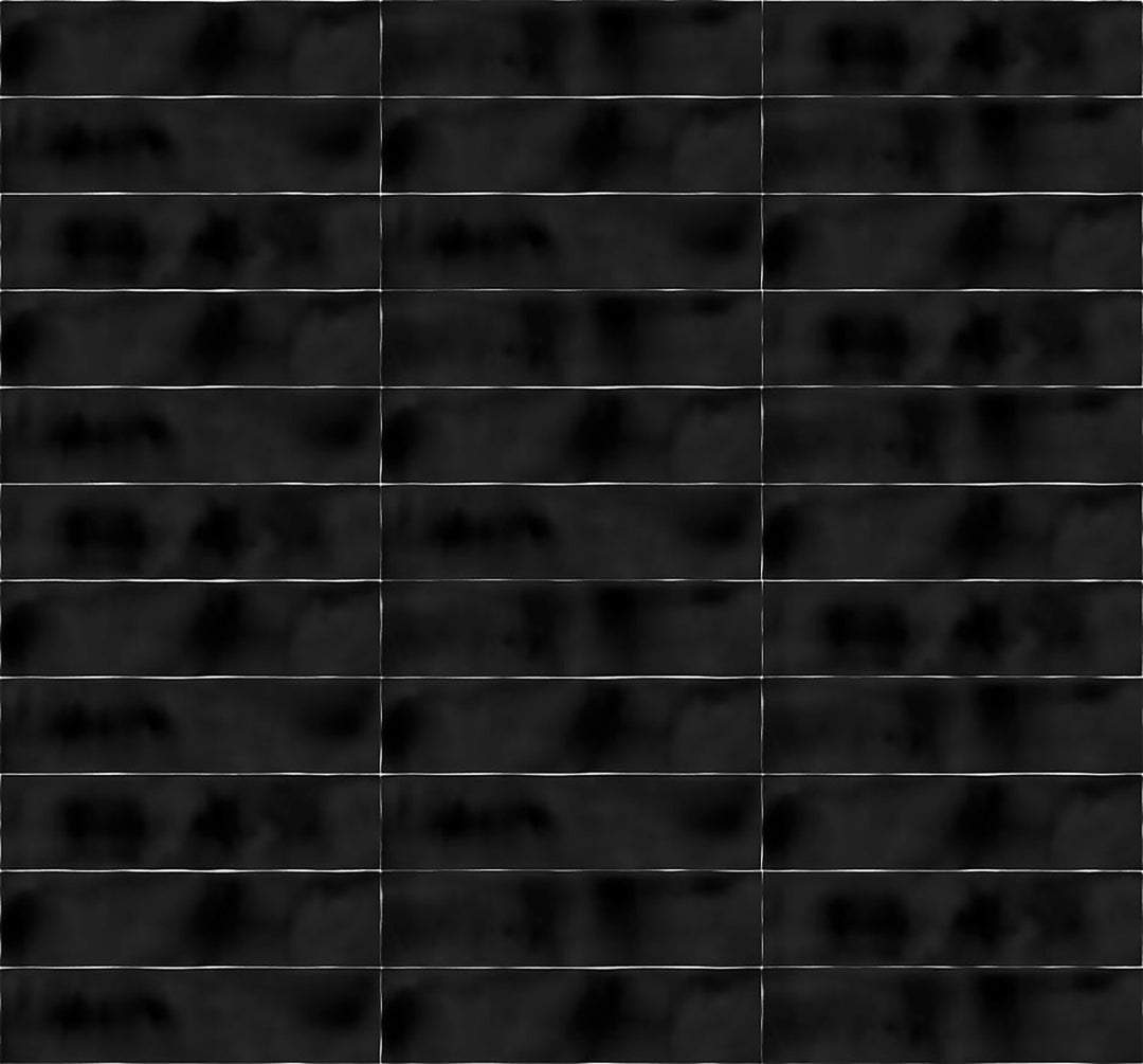 Color Black 8x31,5 CM Kakel - KakelExpress