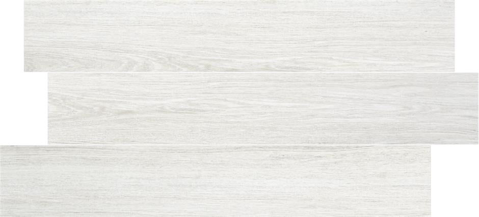 Ninsba White 15x90 CM Träklinker - KakelExpress