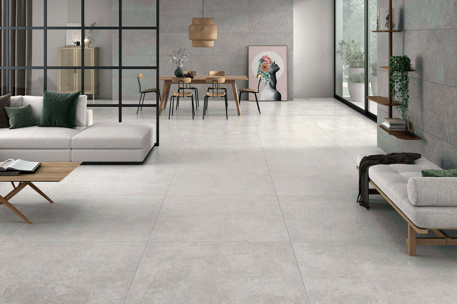 Öland Kalk Ljusgrå Matt 30x60 CM Klinker - KakelExpress