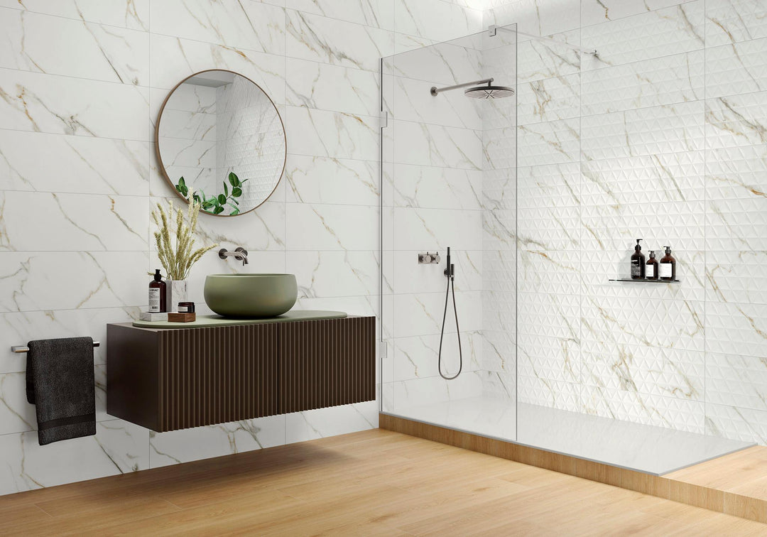 Aston Gold 25x75 CM Kakel - KakelExpress