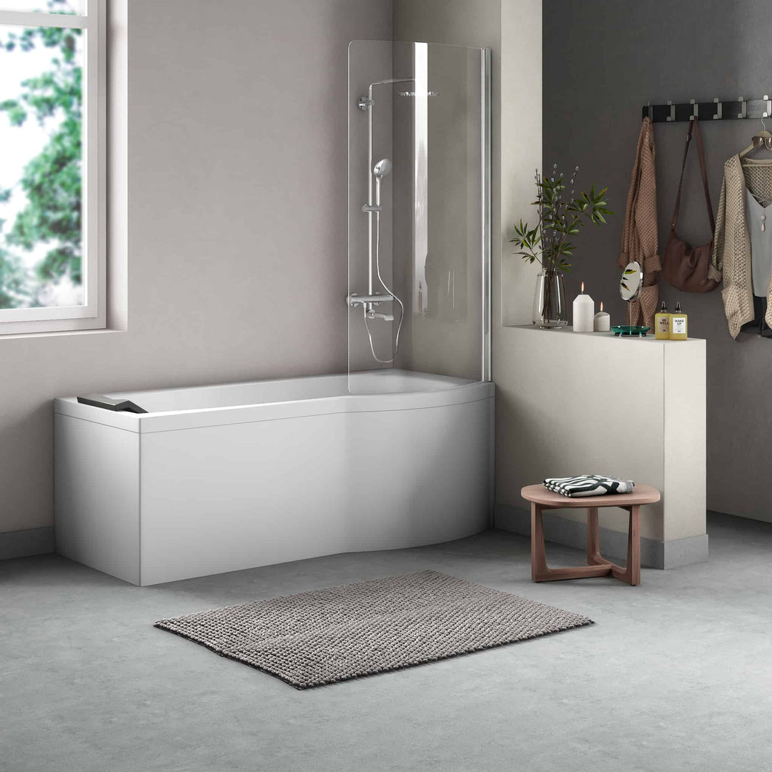 Badkar Bali med duschvägg - KakelExpress