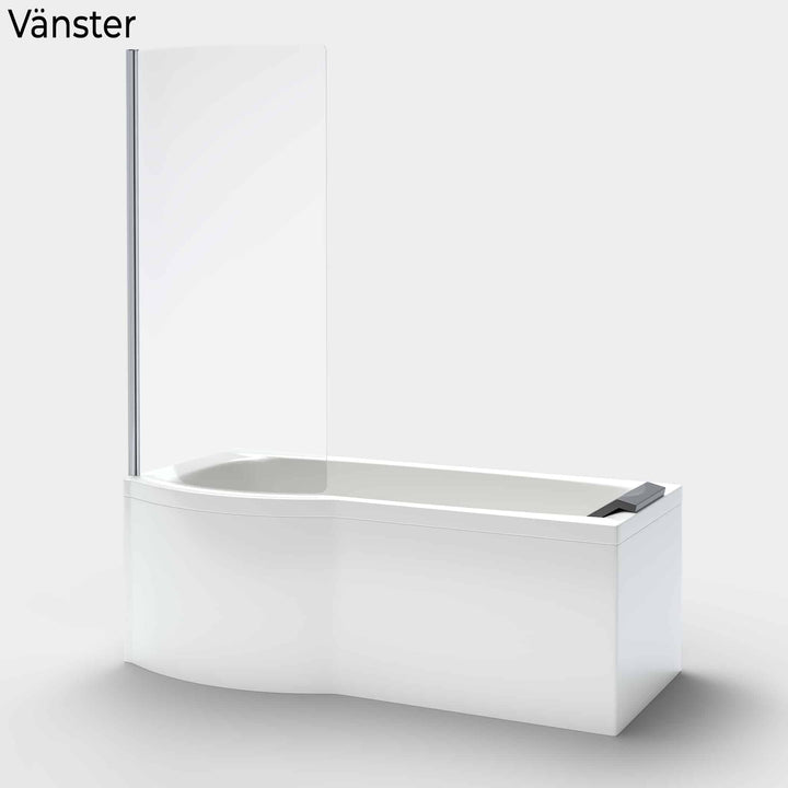 Badkar Bali med duschvägg - KakelExpress