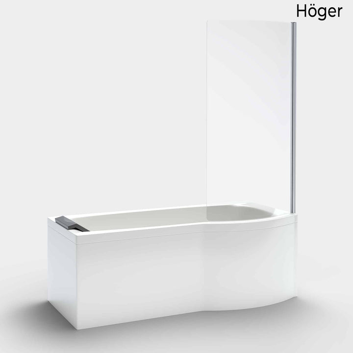 Badkar Bali med duschvägg - KakelExpress