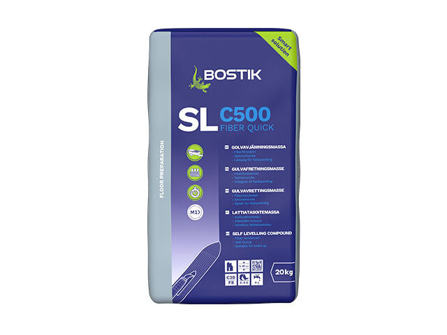 Flytspackel Bostik Fiber Quick SL C500 20 KG - KakelExpress
