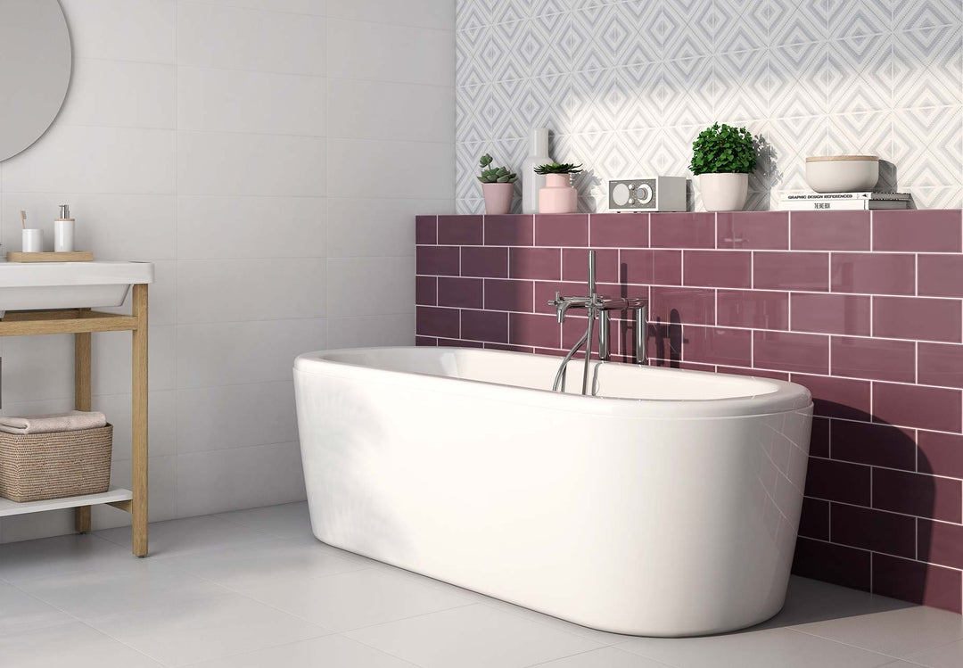 Joy Burgundy 11x25 CM Kakel - KakelExpress