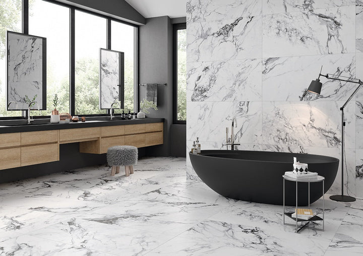 Capraia White Matt 60x120 CM Klinker - KakelExpress