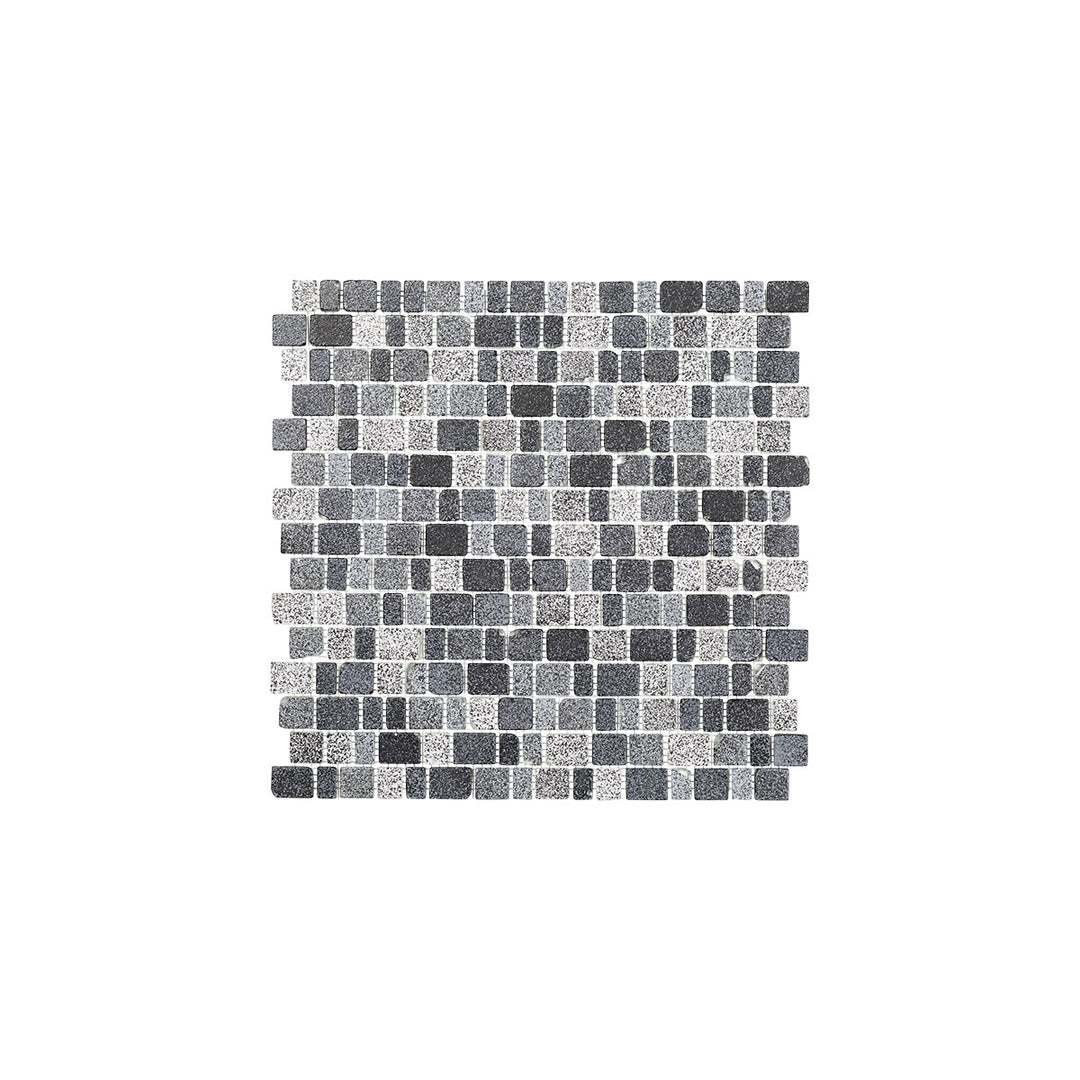 Crystal Black Mate 300×300 MM Mosaik