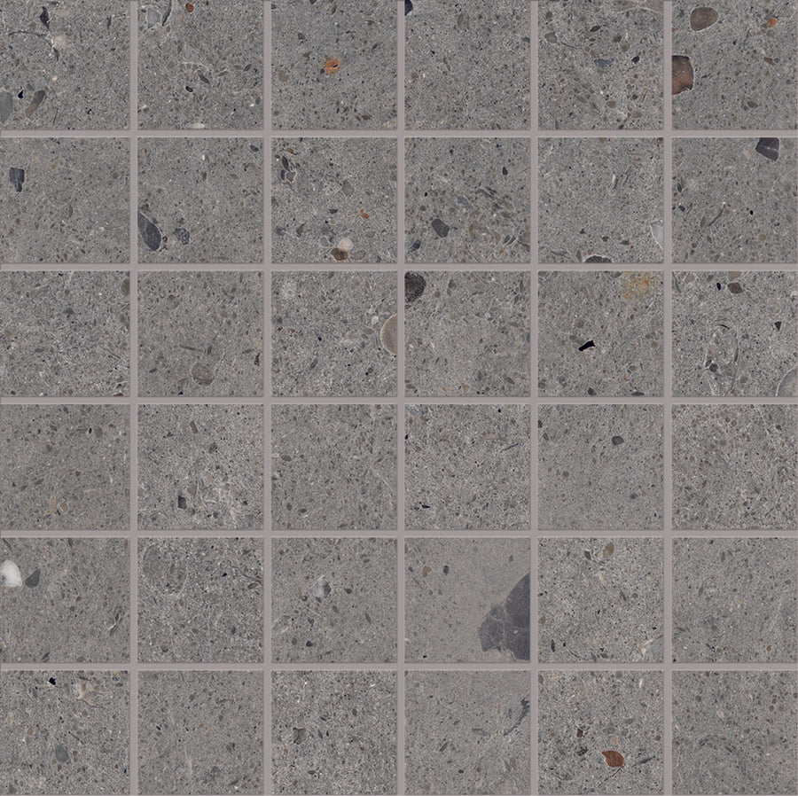 Slite Antracite 5x5 CM Mosaik - KakelExpress