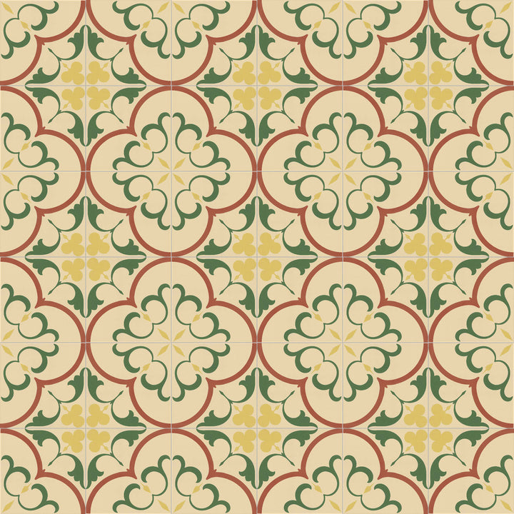 Gaudi-1 20x20 CM Marockanskt mönster - KakelExpress