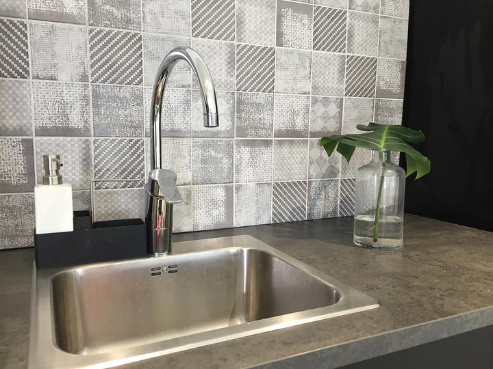 Haiku Grå 23x33,5 CM Kakel - KakelExpress