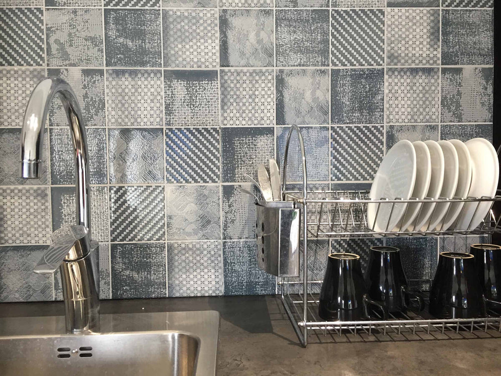 Haiku Turkos 23x33,5 CM Kakel - KakelExpress