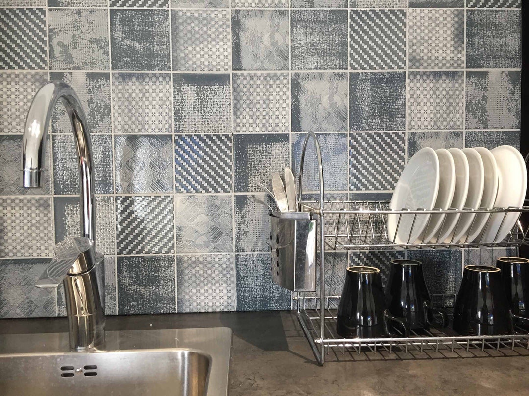 Haiku Turkos 23x33,5 CM Kakel - KakelExpress