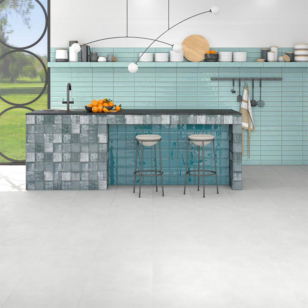 Haiku Turkos 23x33,5 CM Kakel - KakelExpress