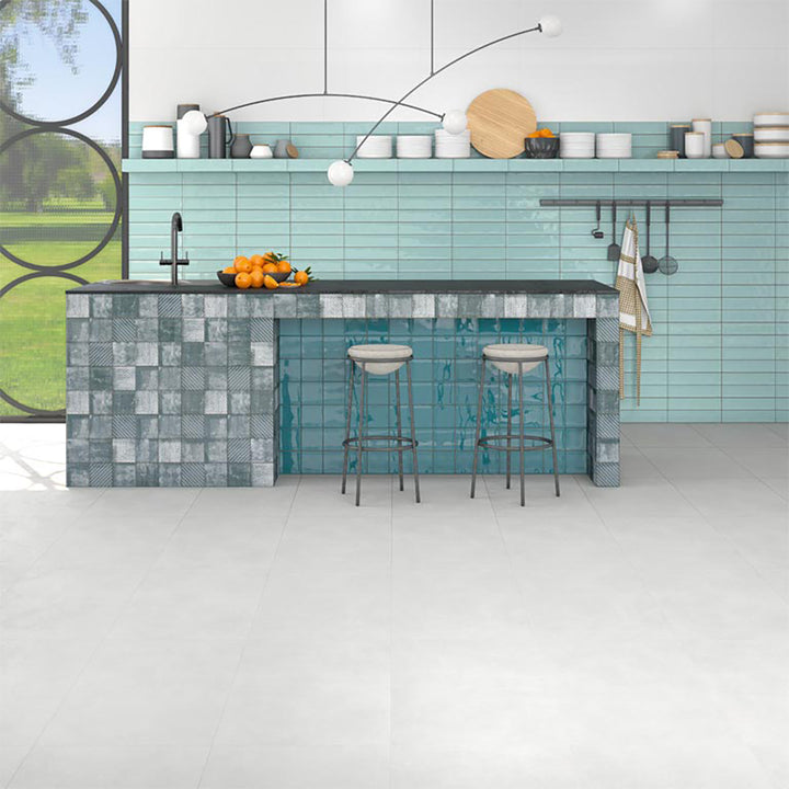 Haiku Turkos 23x33,5 CM Kakel - KakelExpress