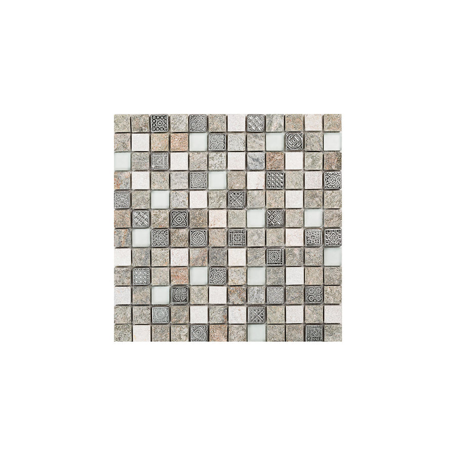 Mixmosaik Inka Grey Stone 23×23 MM - KakelExpress