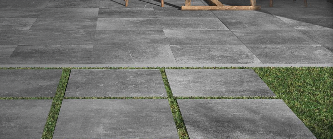 Kainos Grey Matt Rect. 60x60 CM Klinker - KakelExpress