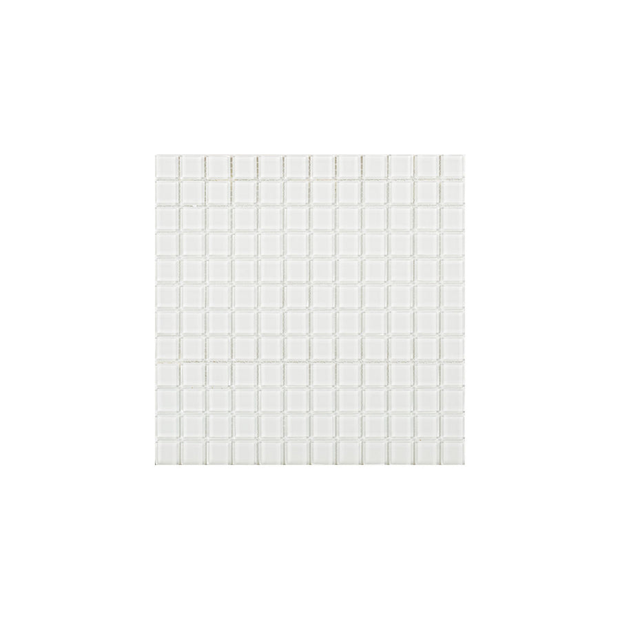 Kristall Vit 23×23 MM Mosaik - KakelExpress
