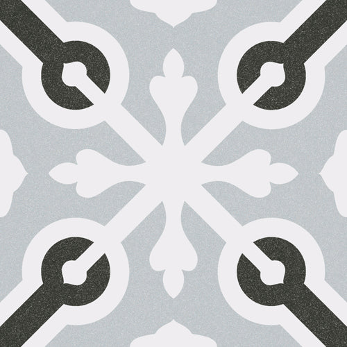 Llagostera Gris 20x20 CM Marockanskt mönster - KakelExpress