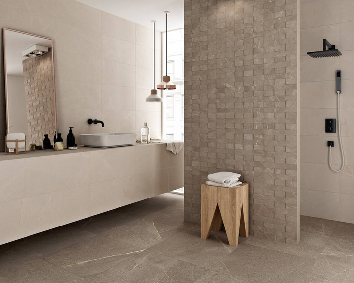 Madison Bone Rect. 60x60 CM Klinker - KakelExpress