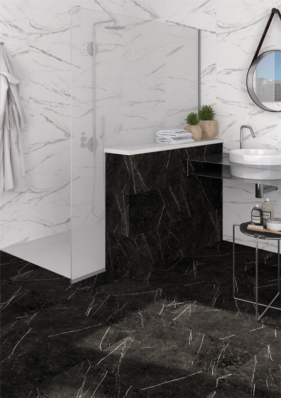 Neso-R Negro Matt 30x60 CM Klinker - KakelExpress