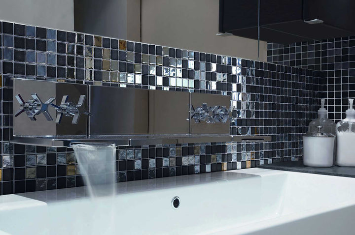 Stoneglass Opalo 25x25 MM Mosaik - KakelExpress