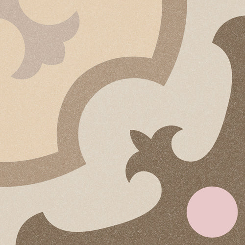 Ordal Beige 20x20 CM Marockanskt mönster - KakelExpress