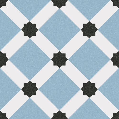 Palau Celeste 20x20 CM Marockanskt mönster - KakelExpress