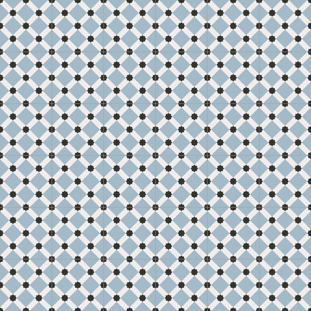 Palau Celeste 20x20 CM Marockanskt mönster - KakelExpress