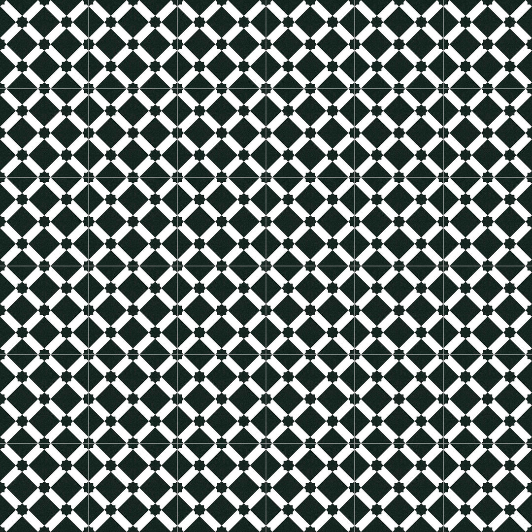 Palau Grafito 20x20 CM Marockanskt mönster - KakelExpress