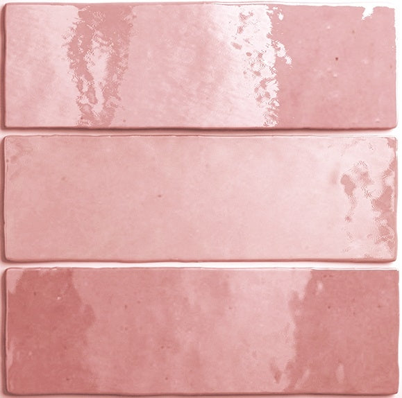 Pazcal Rosa 6,5x20 CM Kakel - KakelExpress