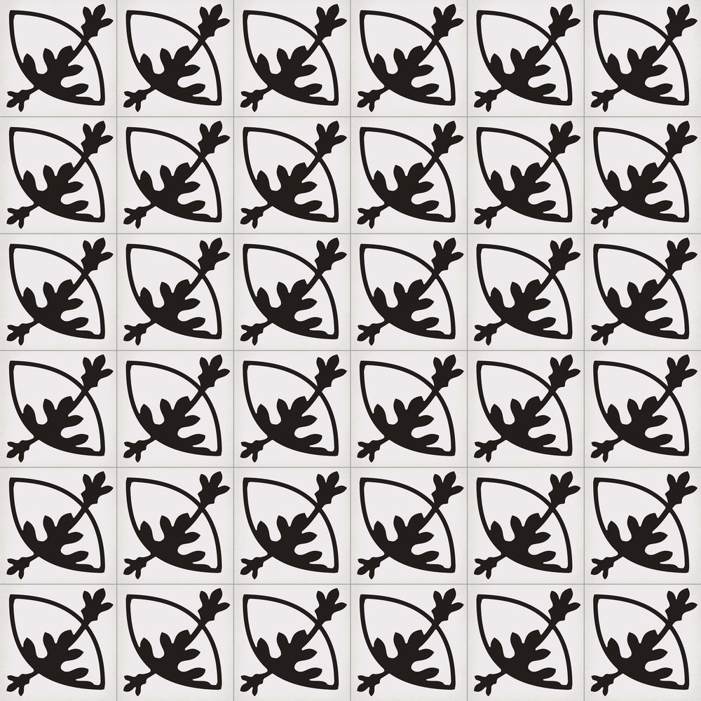 Rotjen Basalto 20x20 CM Marockanskt mönster - KakelExpress