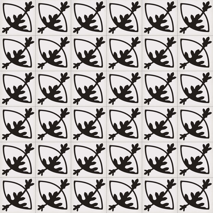 Rotjen Basalto 20x20 CM Marockanskt mönster - KakelExpress