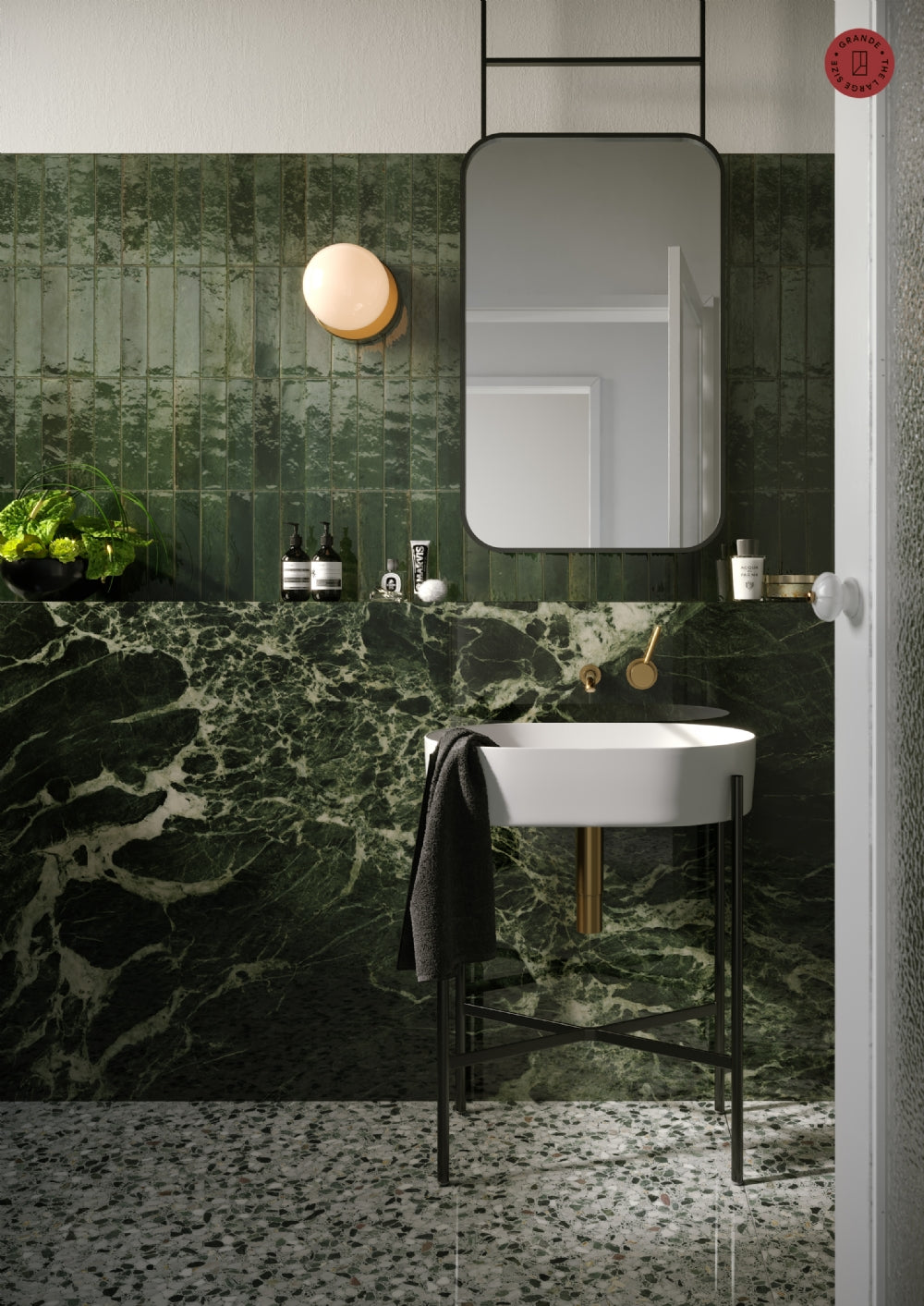 Sting Grön 60x60 CM Klinker - KakelExpress